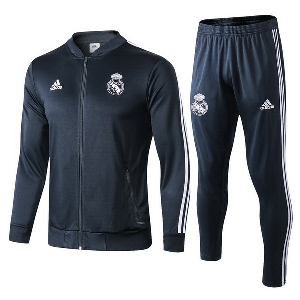 Survetement Football Real Madrid 2018-19 Gris Marine